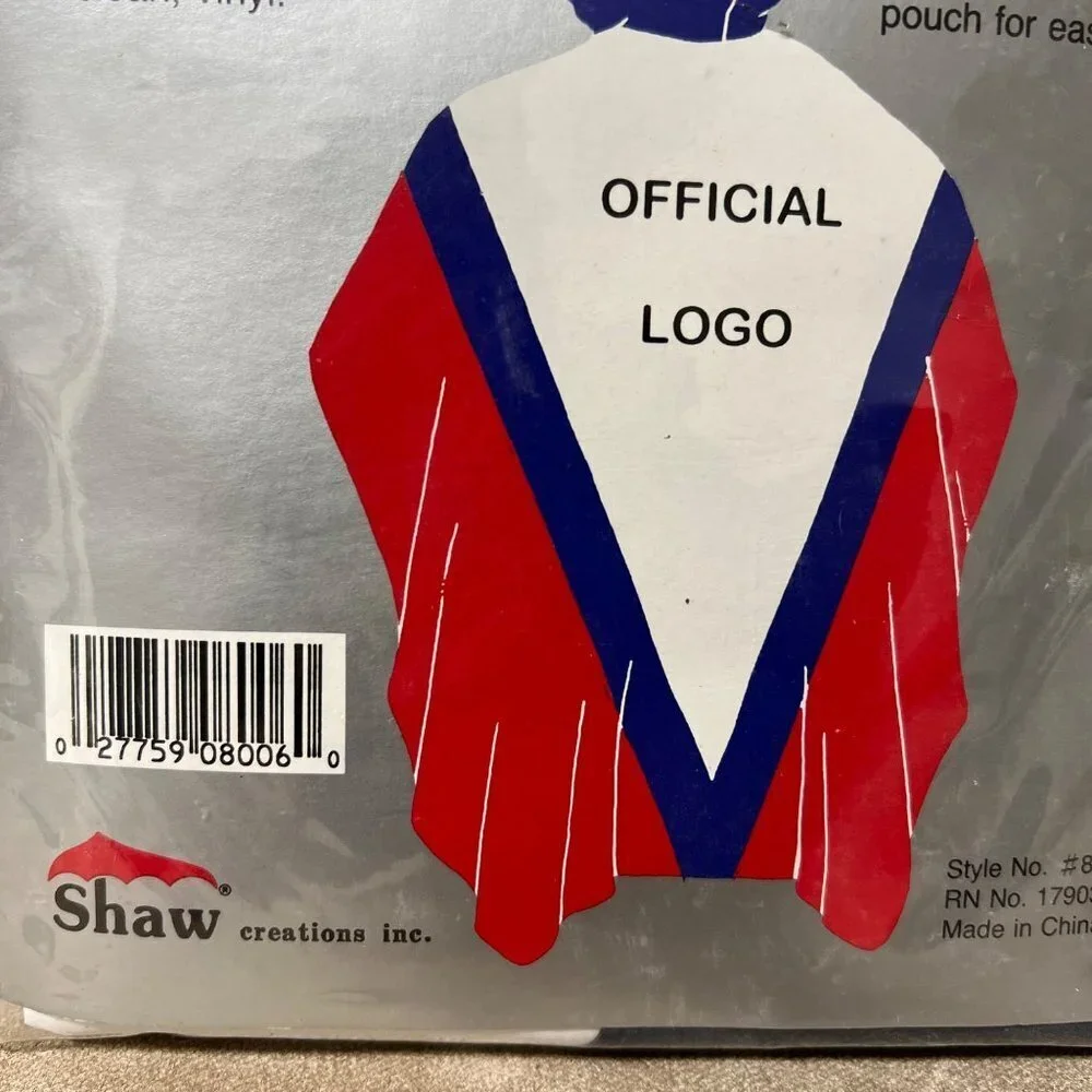 OFFICIALLY LICENSED DALLAS COWBOYS HOODIE/PONCHO~ONE SIZE FITS MOST~NEW IN PKG